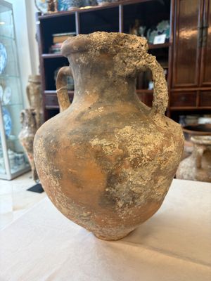 A pair of Roman pottery two-handled cooking vessels — photo 19
