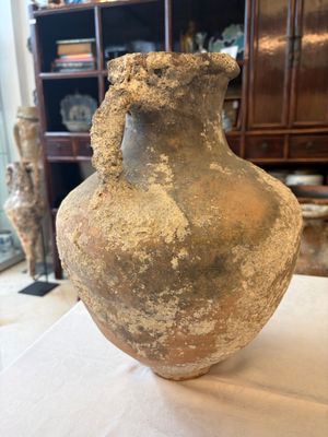 A pair of Roman pottery two-handled cooking vessels — photo 21