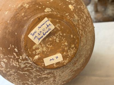 A pair of Roman pottery two-handled cooking vessels — photo 29