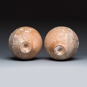 A pair of Roman pottery two-handled cooking vessels — photo 7