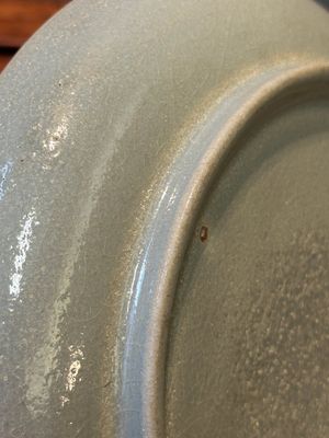 Rare assiette en porcelaine de Chine de type 'ru', Ming — photo 7