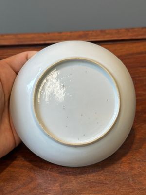 Rare tasse et soucoupe en porcelaine de Chine famille rose à décor 'navire marchand européen', Qianlong — photo 11
