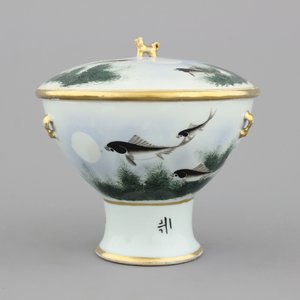 Récipient à nourriture chaude en porcelaine de Chine, style Deng Bishan, 19e-20e — photo 11