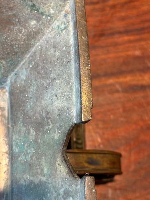 Récipient rituel en bronze de type 'Fu', Chine, marque de sceau et époque de Qianlong — photo 13