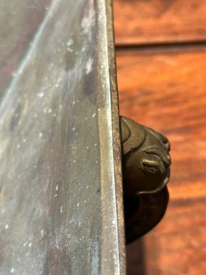 Récipient rituel en bronze de type 'Fu', Chine, marque de sceau et époque de Qianlong — photo 6