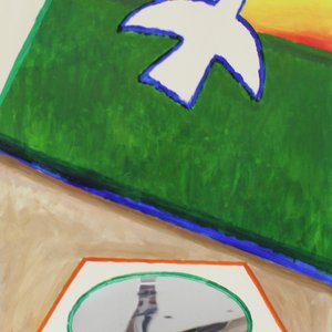 Roger Raveel (1921-2013), techniques mixtes sur canvas — photo 1