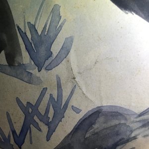 Sadji (Sha Qi, Sha Yinnian) (1914-2005), An eagle, watercolor and ink on paper, signed upper left — photo 9