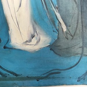 Sadji (Sha Qi, Sha Yinnian) (1914-2005): Vier Chinese muzikantes, olie op doek — foto 41