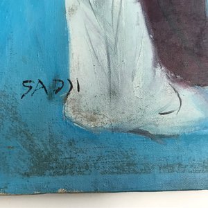 Sadji (Sha Qi, Sha Yinnian) (1914-2005): Vier Chinese muzikantes, olie op doek — foto 43