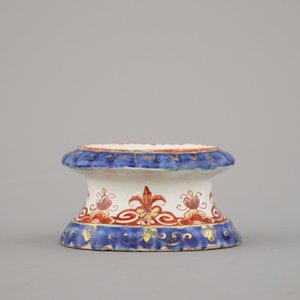 Salière en faïence de Delft doré, Pieter Adriaensz Kocx, De Grieksche A, 1705-1720 — photo 4