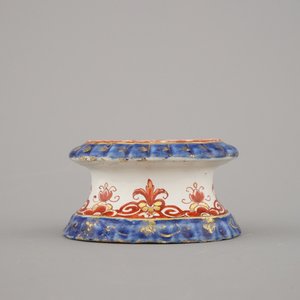 Salière en faïence de Delft doré, Pieter Adriaensz Kocx, De Grieksche A, 1705-1720 — photo 6