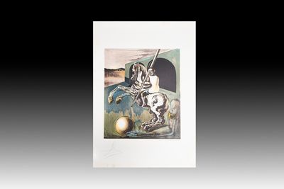 Salvador Dalí (1904-1989): 'Parade Équestre', lithograph on Arches paper, signed in pencil, ed. 214/500