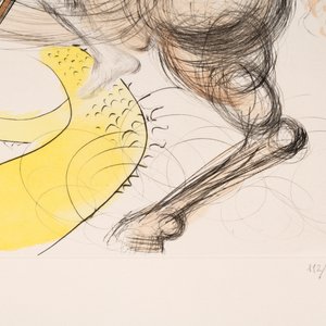 Salvador Dalí (1904-1989): 'St Georges et le Dragon',  drypoint etching with pochoir on Arches paper, signed in pencil and numbered 112/150 — photo 4