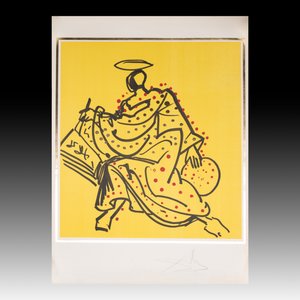 Salvador Dalí (1904-1989): 'The Twelve Apostles', three lithographs with metallic gold on Arches paper, signed in pencil — photo 8