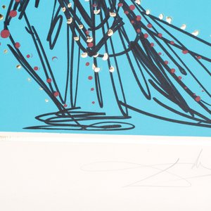 Salvador Dalí (1904-1989): three works of 'The Twelve Apostles' series, lithographs with metallic gold on Arches paper, signed in pencil — photo 5
