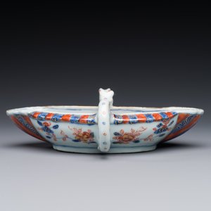 Saucière en porcelaine de Chine de style Imari, ancienne collection d'Auguste le Fort, Kangxi — photo 2