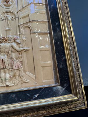 School of Bernard Palissy, a 'biblical subject' plaque , 17/18th C. — photo 12
