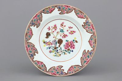 Schotel in Chinees porselein, famille rose, Yongzheng, ca 1720