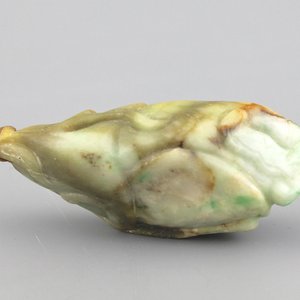 Sculpture d'agrumes en jade tacheté, 19e-20e — photo 1