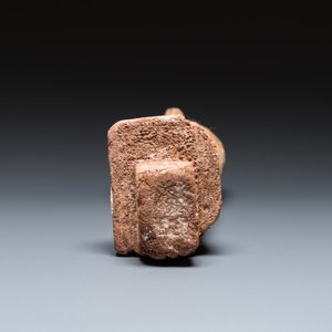 Sculpture d'Anoubis mummiforme en stuc et bois peint, Egypte, Nouvel Empire — photo 6