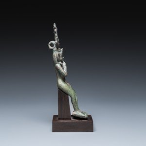Sculpture de Horus en bronze, Egypte, période saïte — photo 2