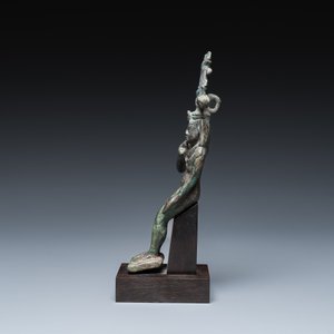 Sculpture de Horus en bronze, Egypte, période saïte — photo 4
