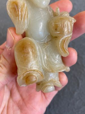 Sculpture d'un garçon en jade, Chine, 18/19ème — photo 6