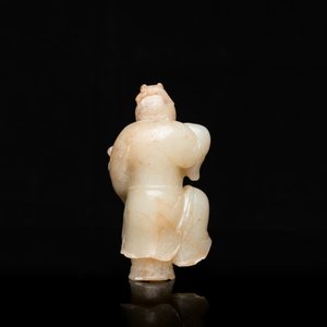 Sculpture d'un garçon en jade, Chine, 18/19ème — photo 4