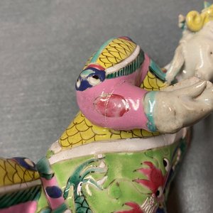 Sept figures en porcelaine de Chine famille rose, 18/19ème — photo 16