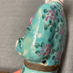 Sept figures en porcelaine de Chine famille rose, 18/19ème — photo 8