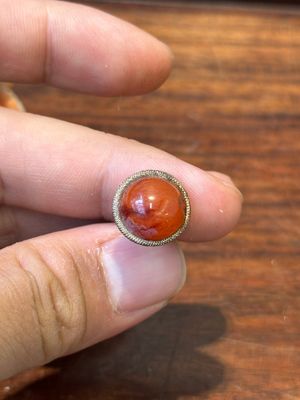 Sept tabatières variées en pierre précieuse, corail rouge, verre et ambre, Chine, 19ème — photo 16