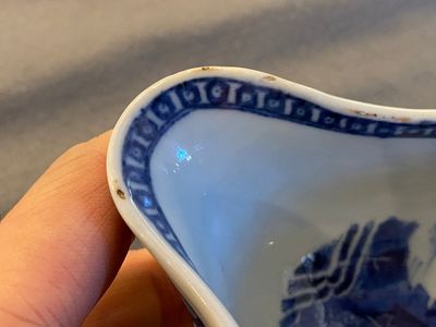 Service à 53 pièces en porcelaine de Chine en bleu et blanc, Qianlong — photo 26