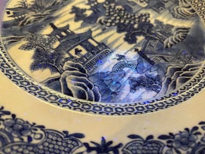 Service à 53 pièces en porcelaine de Chine en bleu et blanc, Qianlong — photo 42