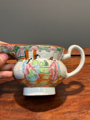 Service à thé de 11 pièces en porcelaine de Chine famille rose de Canton, 19ème — photo 33