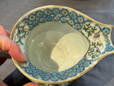 Service à thé de 27 pièces en porcelaine de Chine famille verte de Canton, 19ème — photo 19