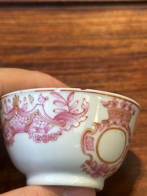 Service à thé de 28 pièces en porcelaine de Chine aux monogrammes couronnés, Qianlong — photo 59