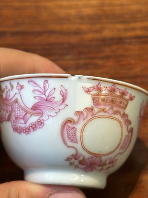 Service à thé de 28 pièces en porcelaine de Chine aux monogrammes couronnés, Qianlong — photo 61