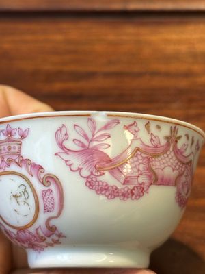 Service à thé de 28 pièces en porcelaine de Chine aux monogrammes couronnés, Qianlong — photo 65