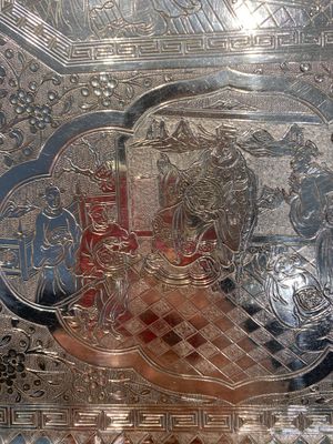 Service à thé en argent de quatre pièces sur présentoir, marque Tu Mao Xing 塗茂興, Chine, 19ème — photo 63