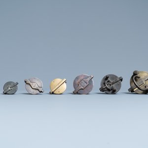 Seven bronze nests of weights, France and/or Germany, 18/19th C. — photo 7