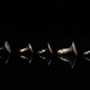 Seven bronze seal stamps, Western Europe, 15/16th C. — 照片 4