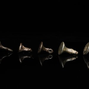 Seven bronze seal stamps, Western Europe, 15/16th C. — 照片 5