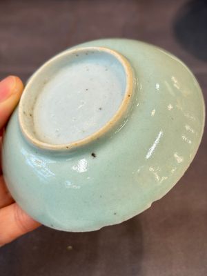 Seven Chinese blue and white, famille rose, and celadon wares, 18/19th C. — foto 13