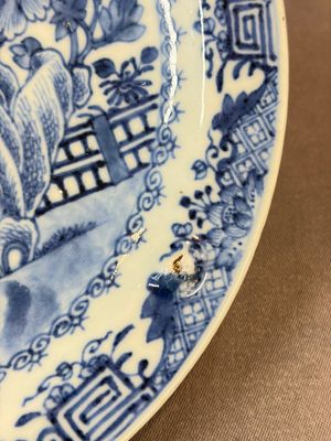 Seven Chinese blue and white, famille rose, and celadon wares, 18/19th C. — foto 44