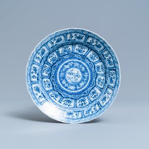 Seven Chinese blue and white plates, Kangxi — 照片 5