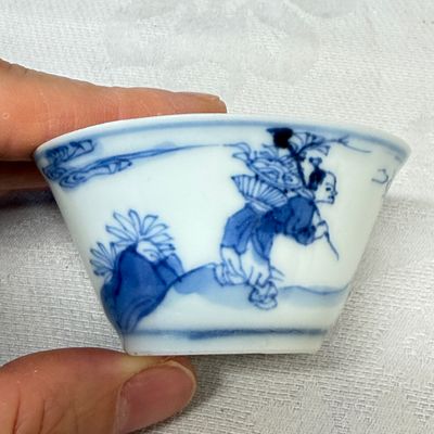 Seven Chinese blue and white wares — photo 10