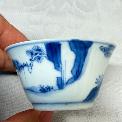 Seven Chinese blue and white wares — photo 12