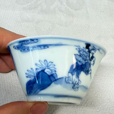 Seven Chinese blue and white wares — photo 13