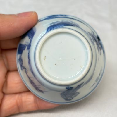 Seven Chinese blue and white wares — photo 15
