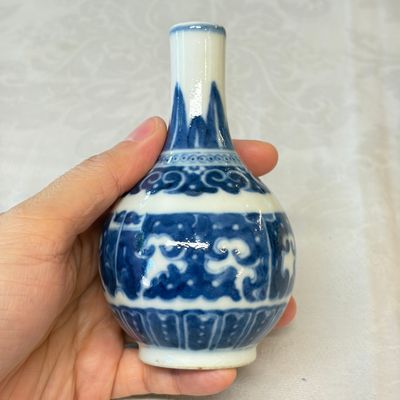 Seven Chinese blue and white wares — photo 21